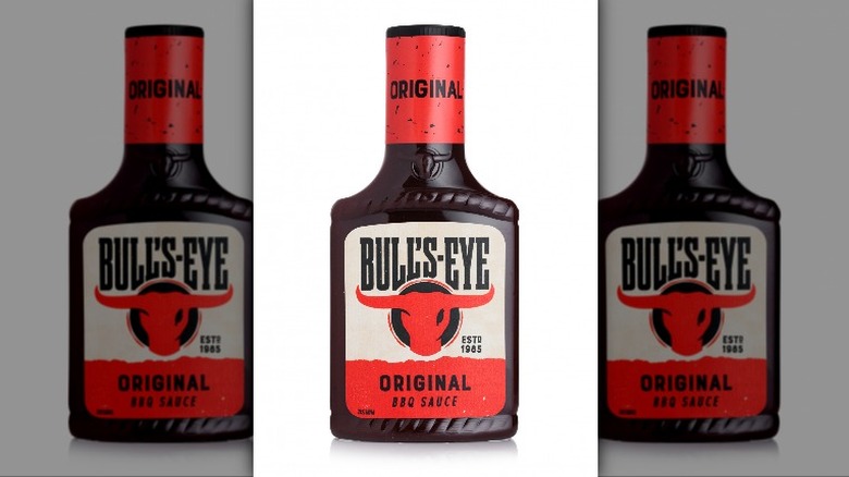 Bottle of Bull's-Eye Original Barbecue Sauce