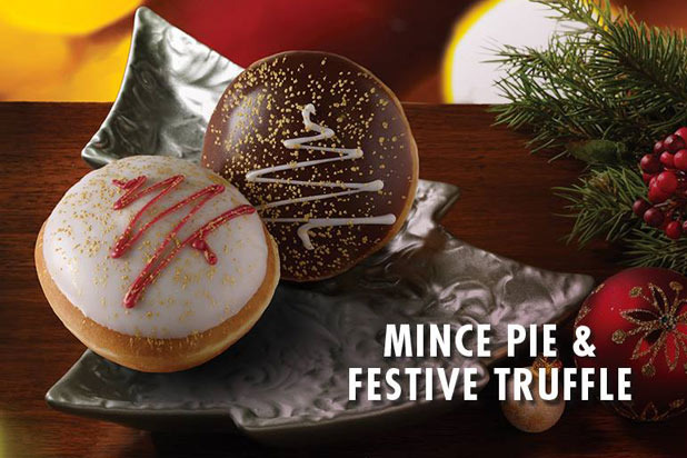 Krispy Kreme UK: Mince Pie Doughnut