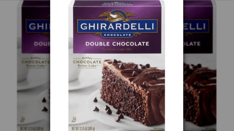 Ghirardelli Double Chocolate Cake Mix