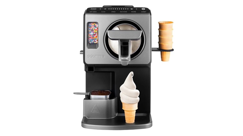 Gourmia's Automatic Soft Serve Ice Cream & Frozen Drink Maker