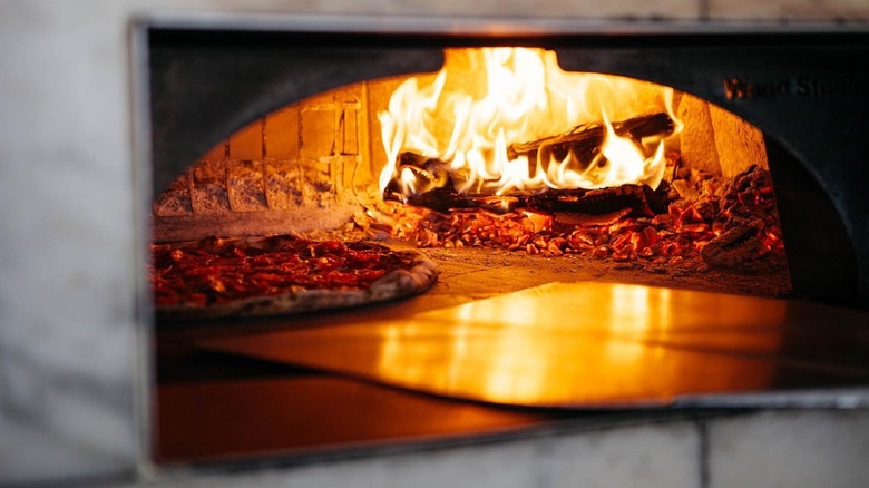 wood fired pizza oven