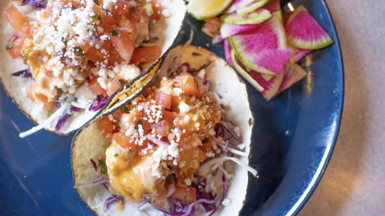 Loco Pez shrimp tacos