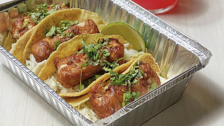 Mission Taqueria tacos