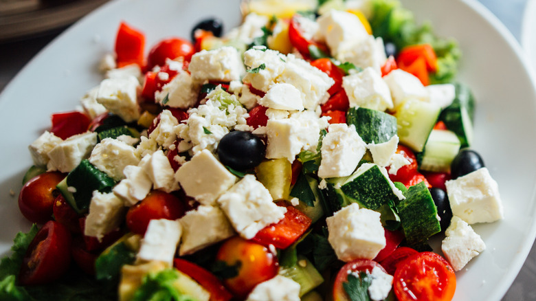 Mediterranean pasta salad