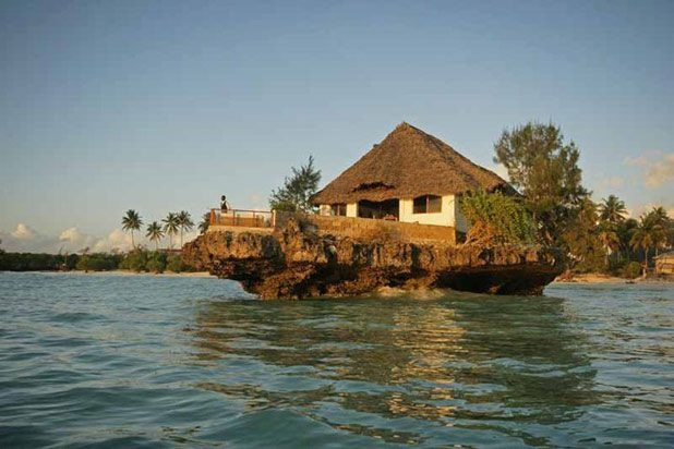 4. The Rock Restaurant in Zanzibar 