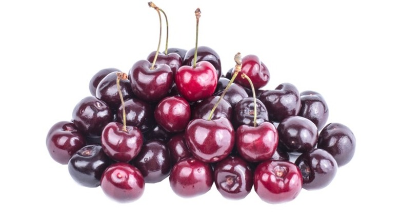 Pile of cherries