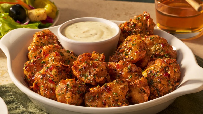 Calabrian Hot Honey Chicken Bites
