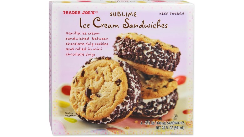 box of Sublime Ice Cream Sandwiches
