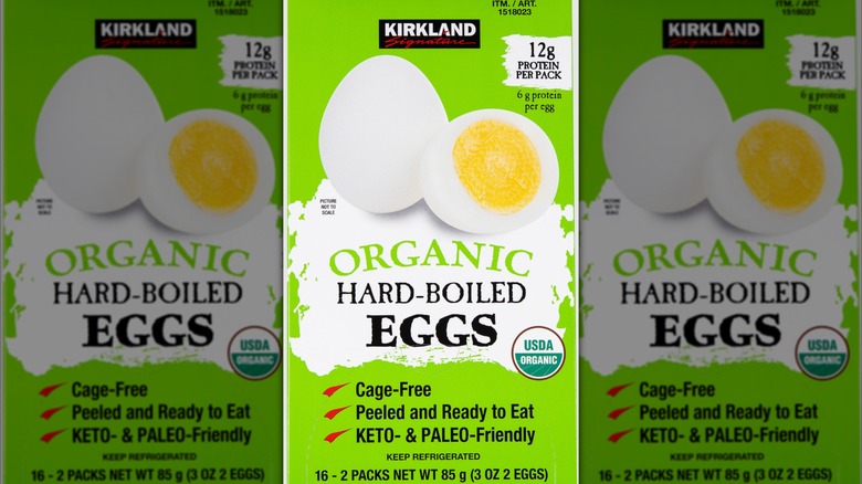 Kirkland Signature Organic Hard-Boiled Eggs