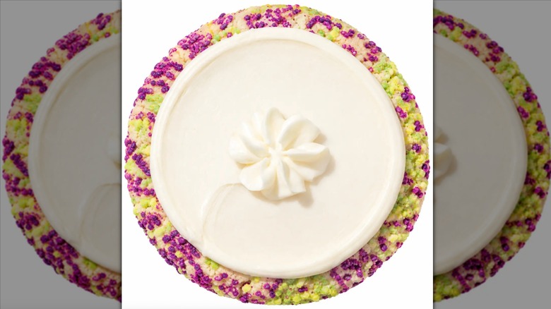 Crumbl Halloween Confetti Milkshake Cookie