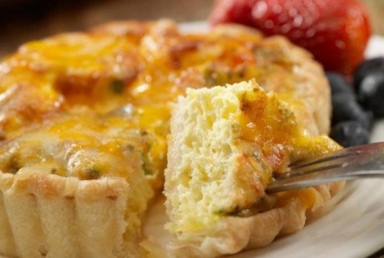 Sweet Corn Quiche