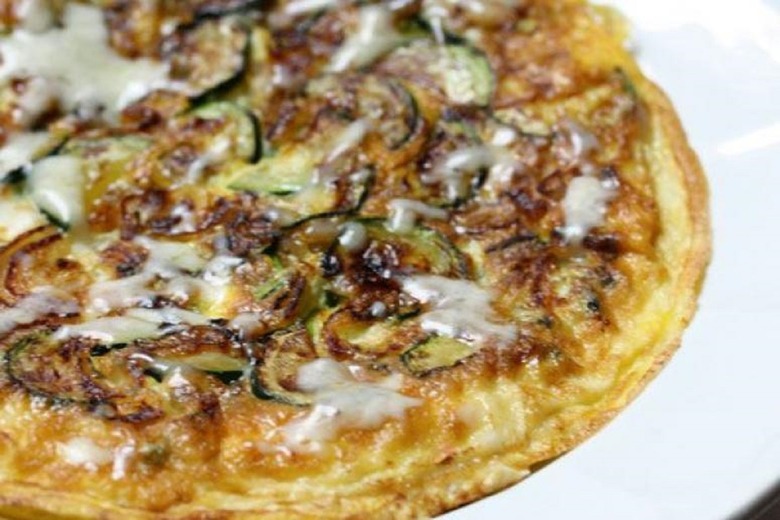 Zucchini-Shallot Frittata Recipe