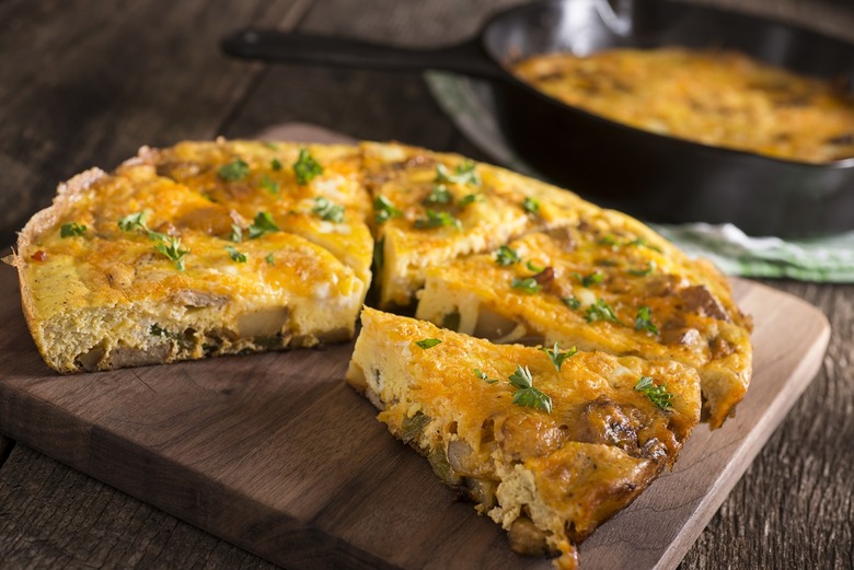 Artichoke Mushroom Frittata 