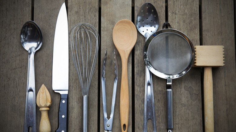 Selection of cooking tools