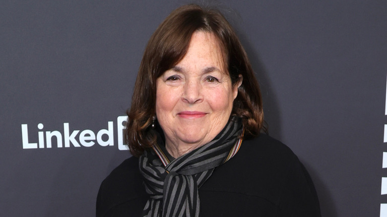 Close up of Ina Garten smiling at the Webby Awards