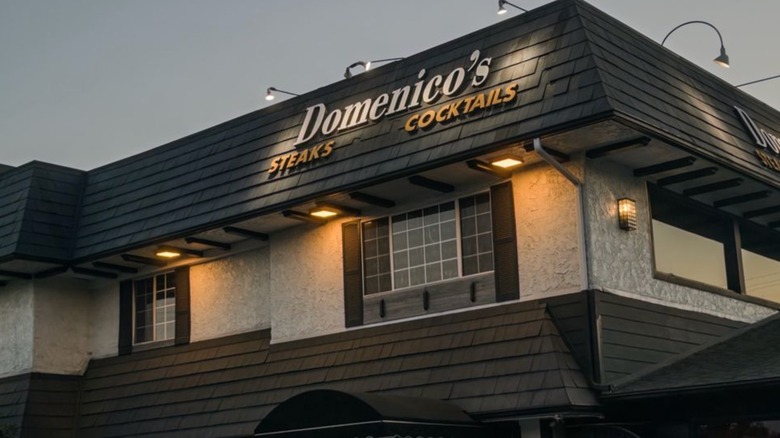 The exterior of Domenicos Italian Steak House