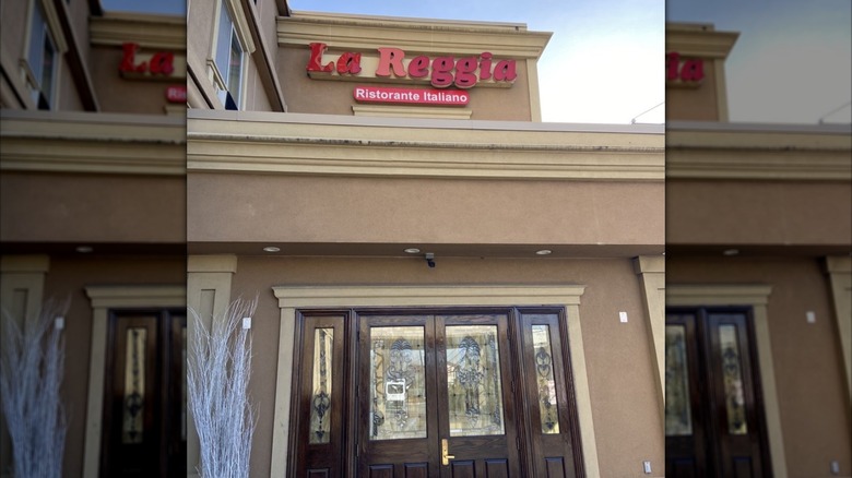 The exterior of La Reggia in Secaucus