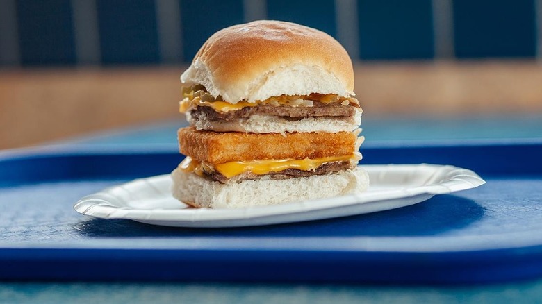 Surf & Turf Slider on plate