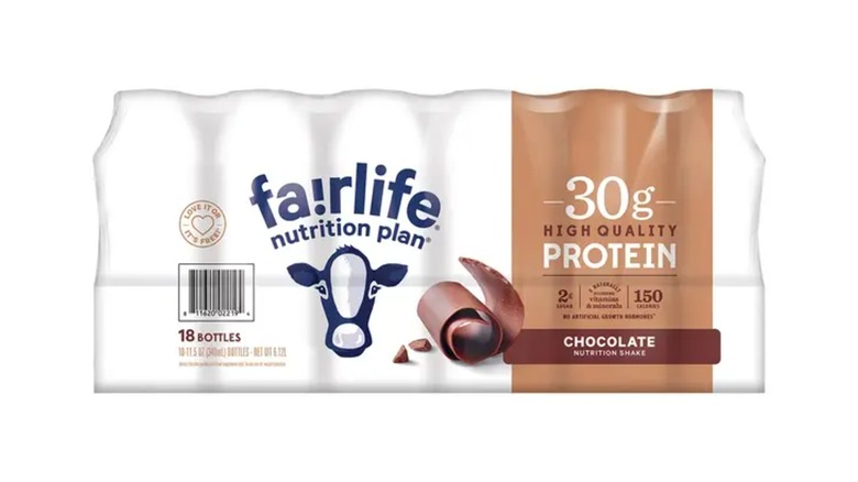 Case of Fairlife Nutrition Plan, 30g Protein Shake, Chocolate