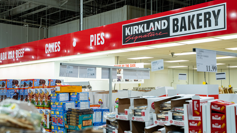 Kirkland Signature bakery section