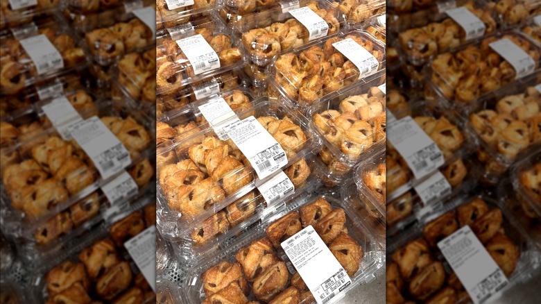Kirkland Caramel apple strudel bites at Costco