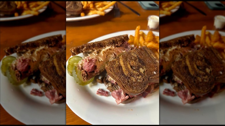 Crescent Moon Alehouse Reuben
