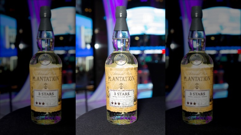 A bottle of Plantation 3 Stars