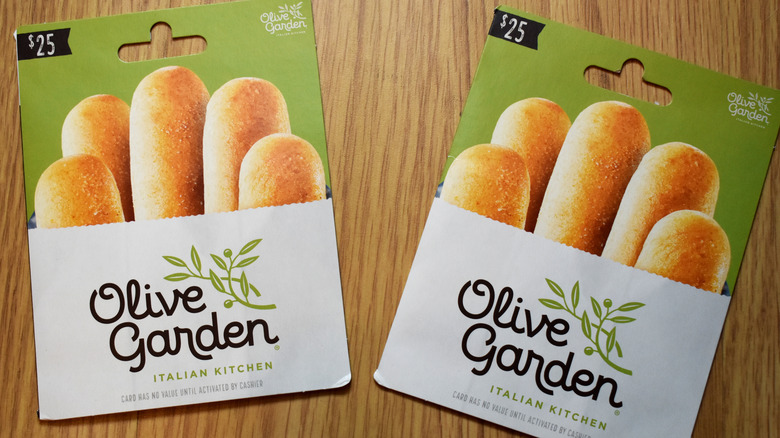 Olive Garden gift cards