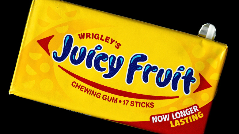 Juicy Fruit gum package