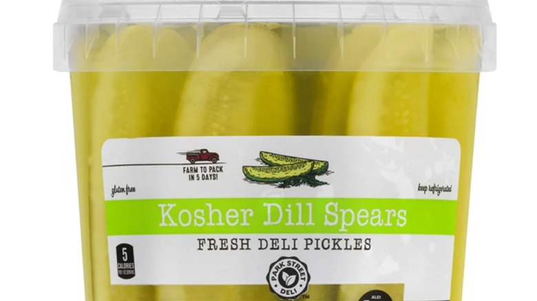 Aldi kosher dill pickle spears
