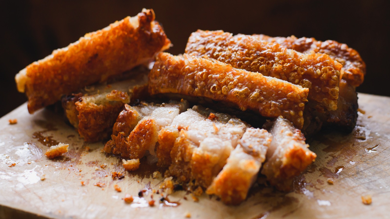 The Aluminum Foil Hack That Ensures A Perfectly Cooked Pork Belly