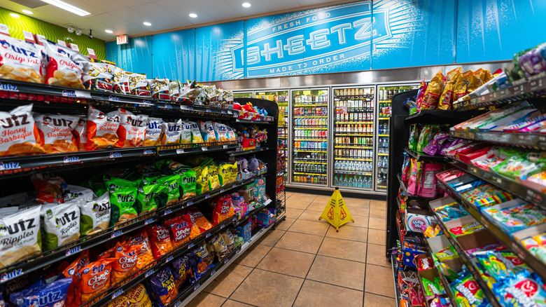 interior of Sheetz
