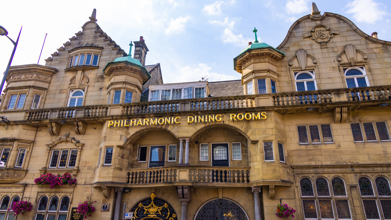Street view of the Philharmonic Dining Rooms in Liverpool