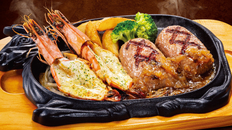 The Autumn Feast Grill Fair from the Victoria Station menu in Hokkaido, Japan