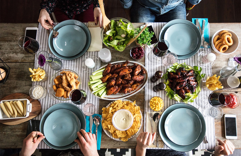 Worst: Serving Dinner Family Style