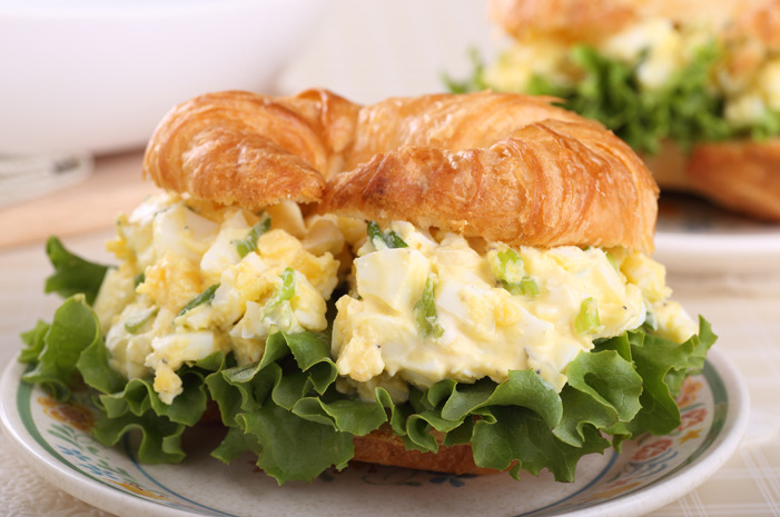 Worst: Egg Salad Sandwich