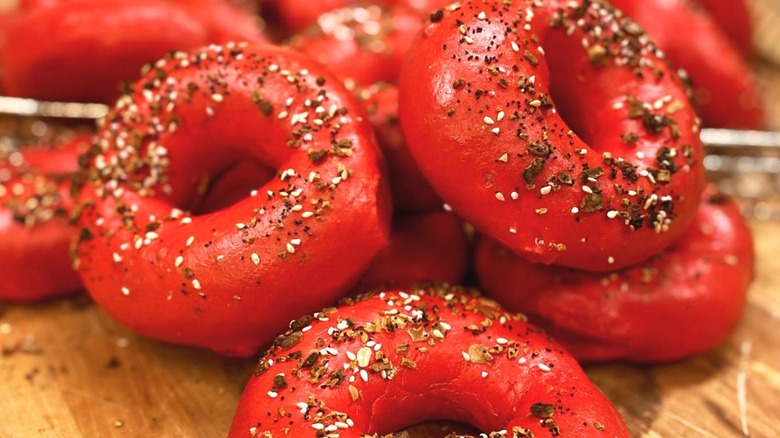 Rosenberg's Valentine's bagels