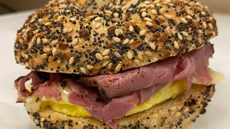 Pastrami, egg & cheese