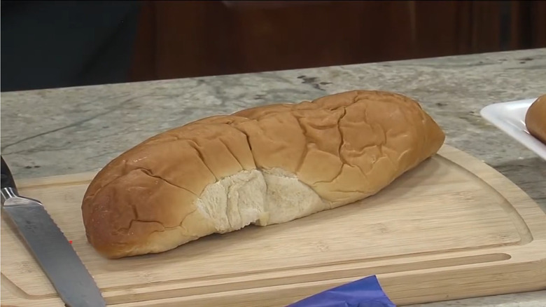 A loaf of Cidrines Pan Sobao Bread