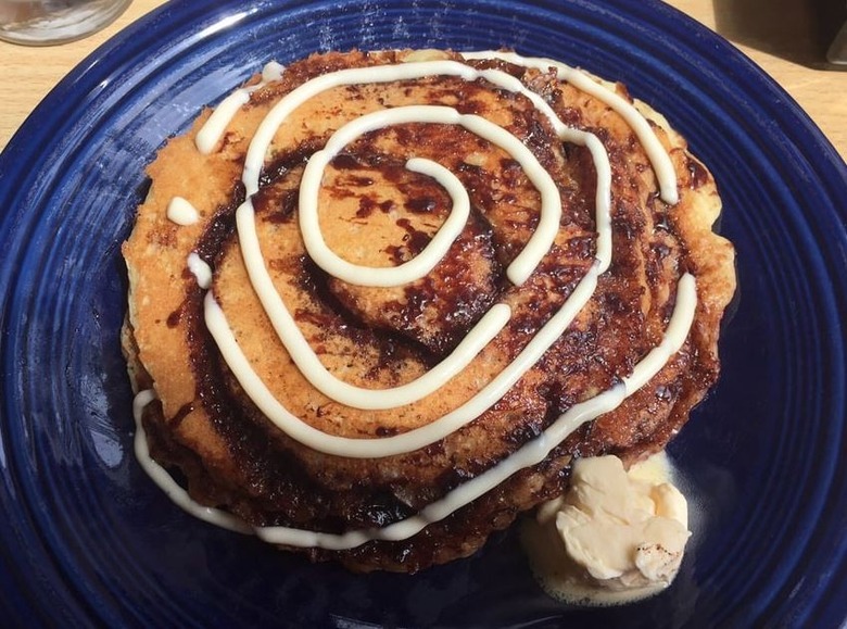Connecticut: Cinnamon Roll Pancakes, The Pantry (New Haven) 