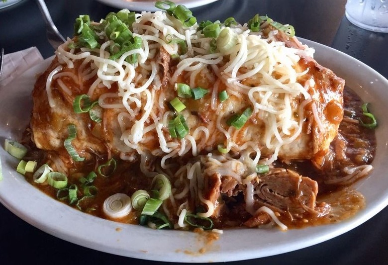 Idaho: Smothered Breakfast Burrito, Moe Joe's Breakfast Eatery (Meridian)