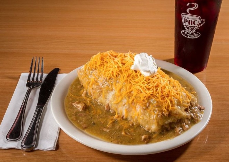 Utah: Smothered Burrito, Penny Ann's Café (Salt Lake City)