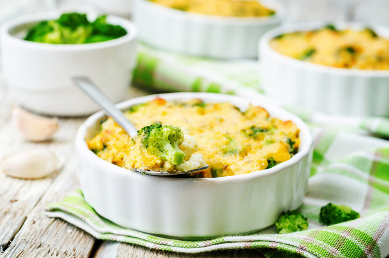 Broccoli cauliflower casserole