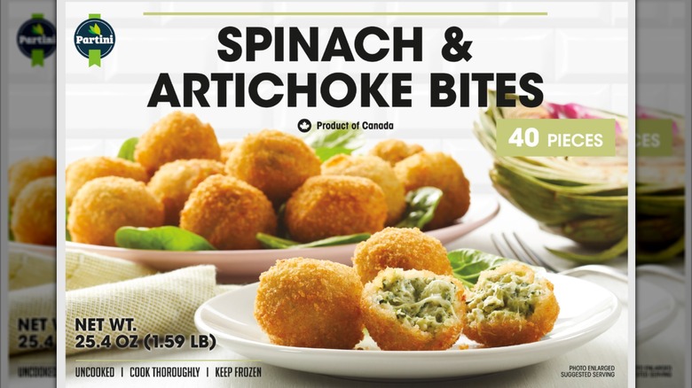 Partini Spinach and Artichoke Bites