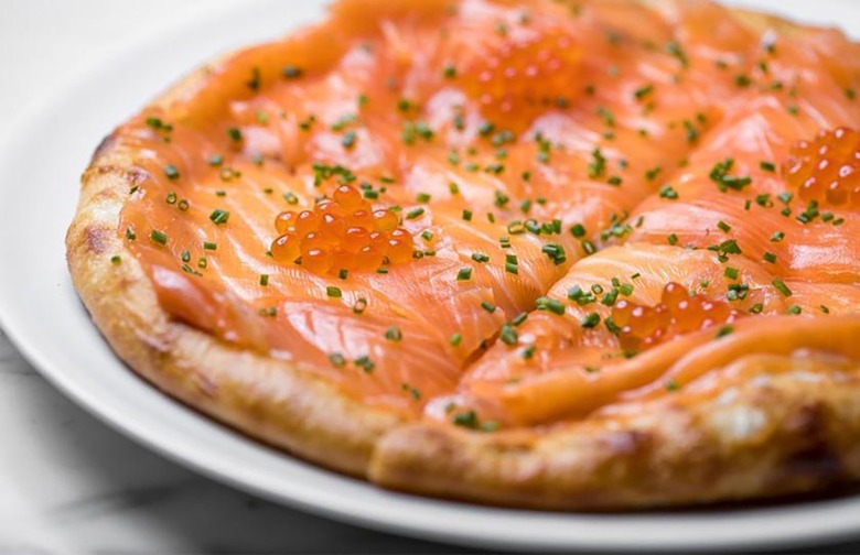 Most Iconic Dish: Pizza With House Cured Smoked Salmon, Spago (Beverly Hills) 