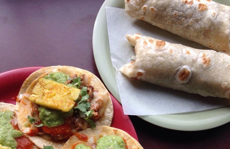 Best Burrito: Al Pastor Baby Burrito, Tacos Chukis (Seattle) 