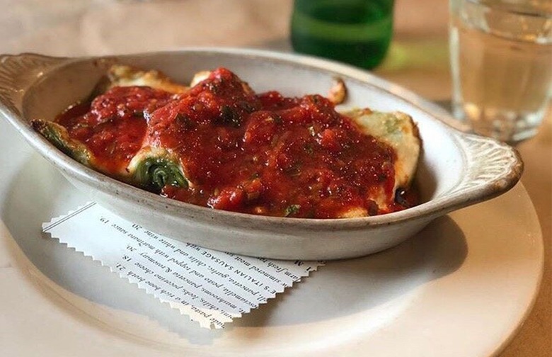 Best Lasagna: The Pink Door (Seattle) 