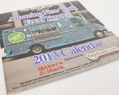 2013 New York Food Trucks Calendar