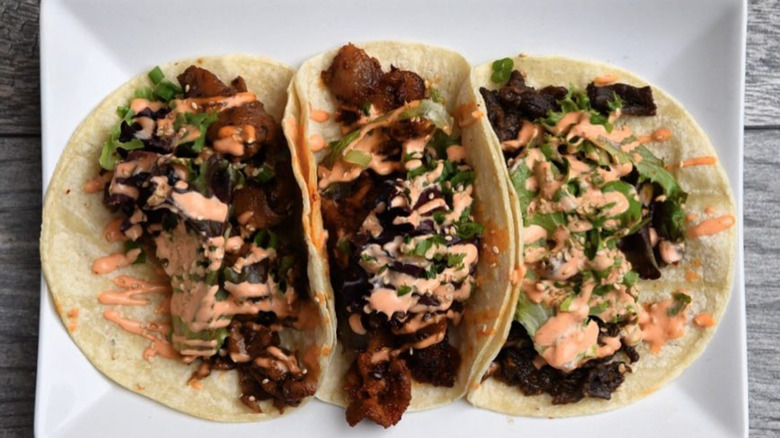 Korean tacos at Seoul Taco