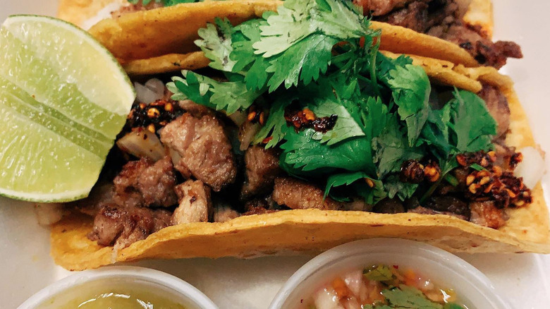 Anajak Thai's thai pastor tacos